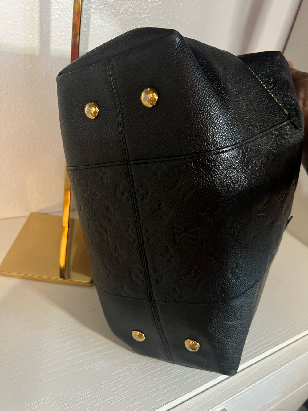 Louis Vuitton Melie Empreinte Hobo Bag Black - Picture 15 of 16